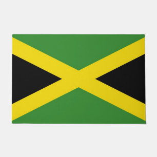 Door Mat with Flag of Jamaica