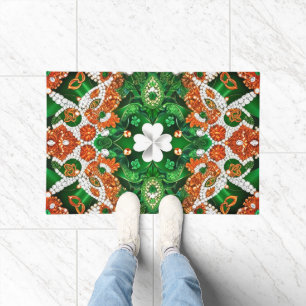 Door Mat with Irish Colours design