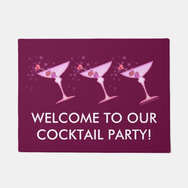 DOOR MATS - PINK MARTINI (Front)