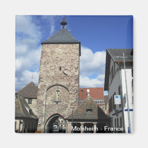 DOOR OF MOLSHEIM FORGERONS MAGNET