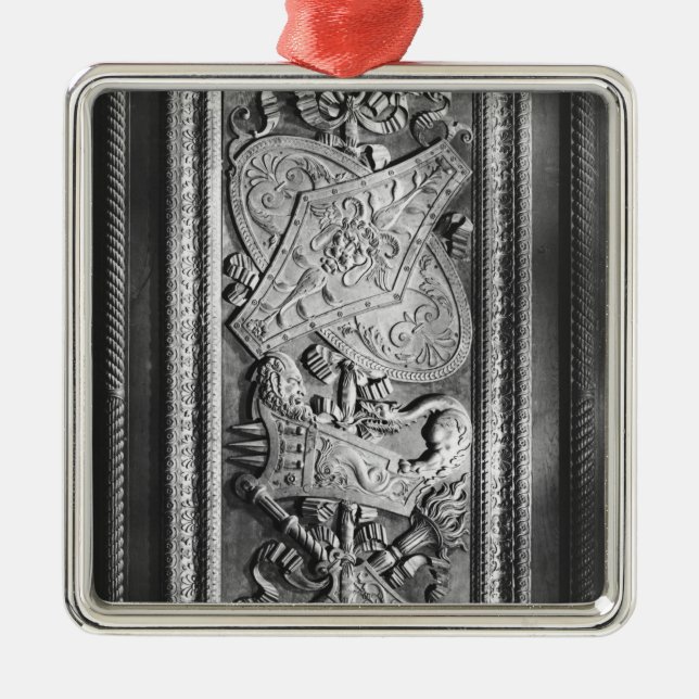 Door panel, Henri II style, c.1556 Metal Tree Decoration (Front)