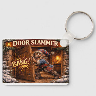 Door Slammer Icelandic Yule Lad  Key Ring