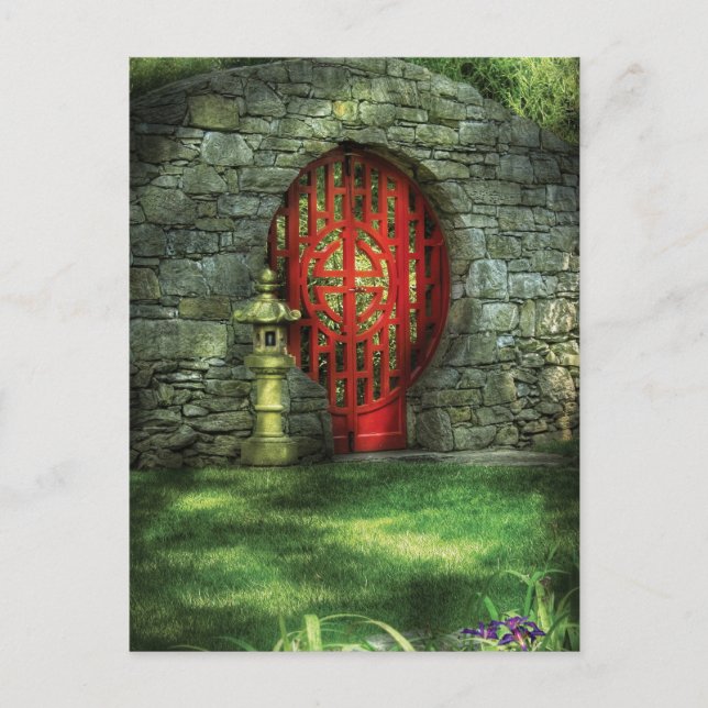 Door - The Moon gate Postcard (Front)
