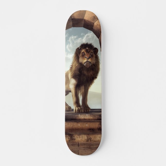 Door to the Lion's Kingdom Skateboard (Front)