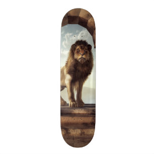 Door to the Lion's Kingdom Skateboard