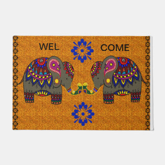 Doormat Elephant