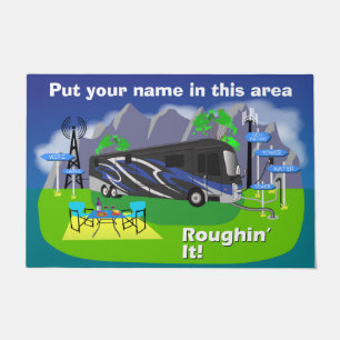 Doormat Entegra Class A RV Roughin' It