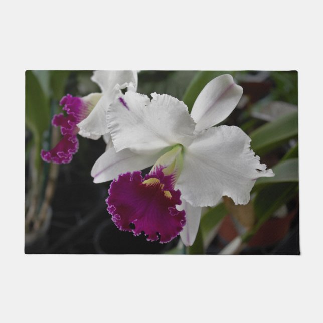 Doormat Orchid White Purple (Front)