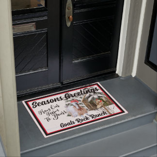 Doormat -  Silky Fainting Goat Maggie