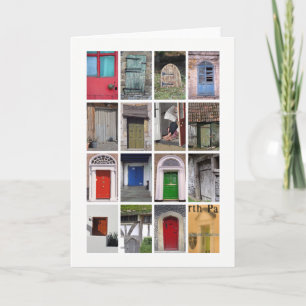 Doors greetings card