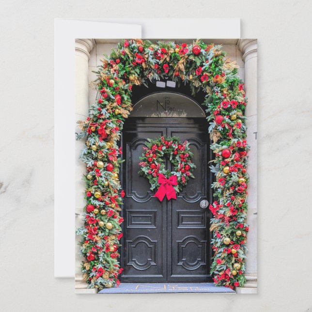 Doors of London: A Festive Christmas Card (Front)