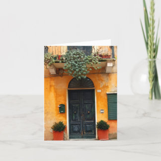 Doors of the Cinque Terre Note Card