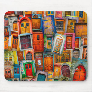 Doors of the World Mouse Mat