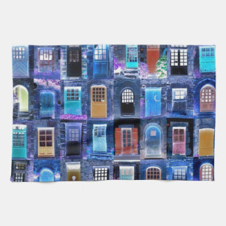 doors tea towel