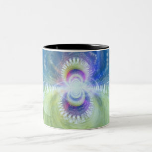 Doors to Fractal Dimension Two-Tone Coffee Mug