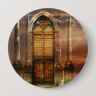 Doorway 10 Cm Round Badge
