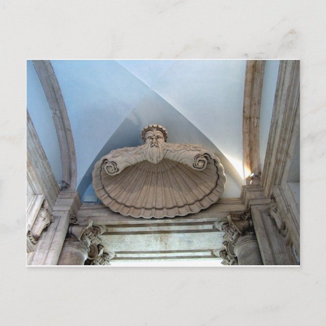 Doorway of Capitoline Museum Postcards (Front)