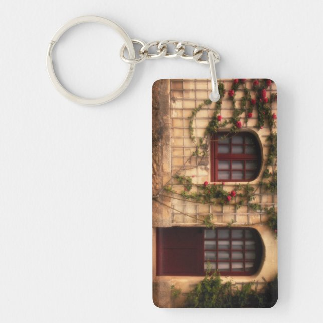 Doorway of rose cottage key ring (Front)