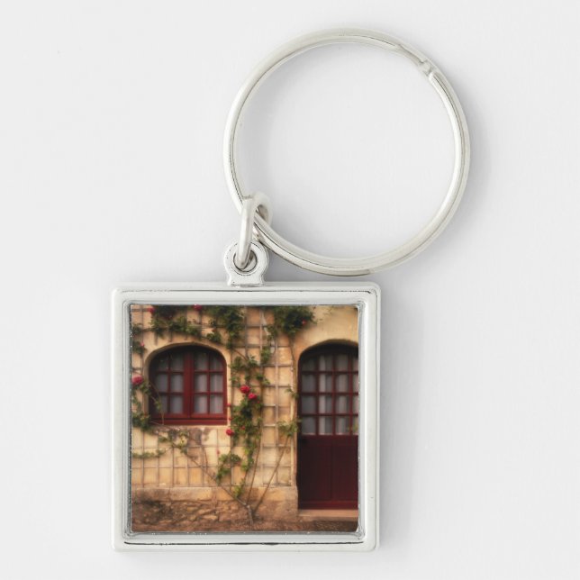 Doorway of rose cottage key ring (Front)