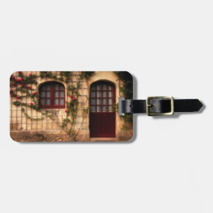 Doorway of rose cottage luggage tag