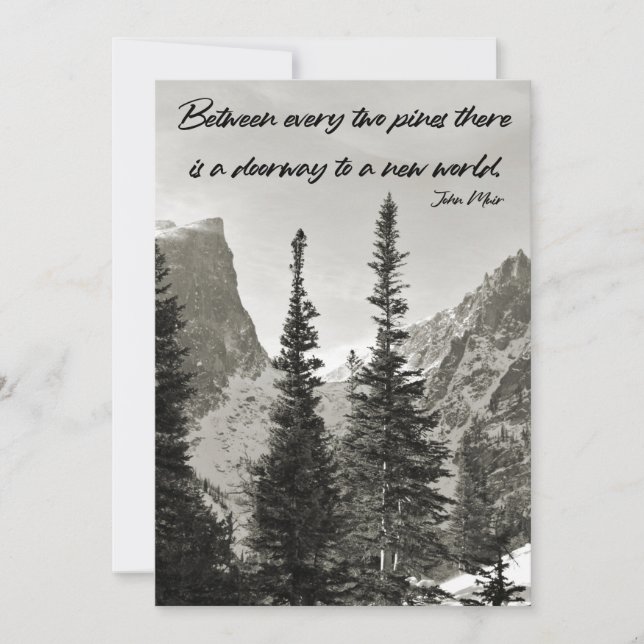 Doorway to a New World in the Mountains (Front)