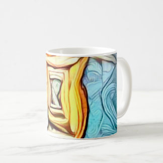Doorway to beyond, abstract expression dreamscape coffee mug