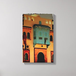 Doorway, Tunisia , North Africa Canvas Print
