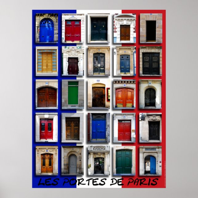 Doorways of Paris Poster (Front)