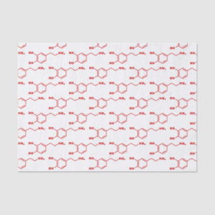 Dopamine Molecular Chemical Formula Tissue Paper