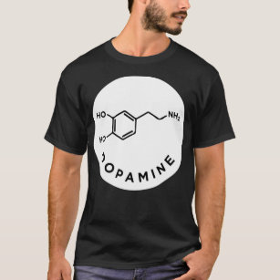 Dopamine Molecule 3 T-Shirt