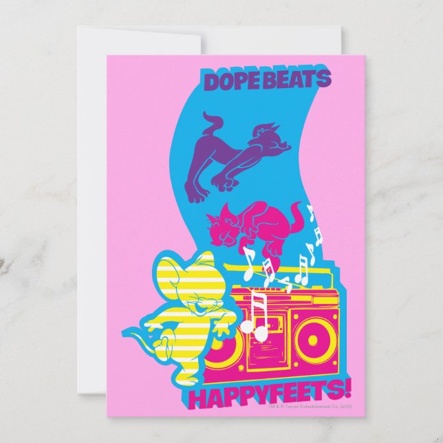 Dope Beats Happy Feets (Front)