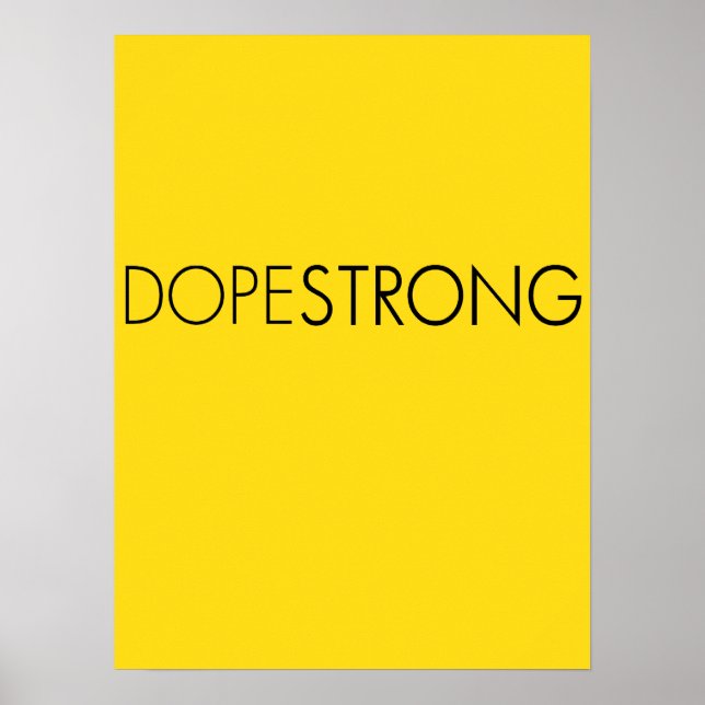 DOPESTRONG LANCE ARMSTRONG PARODY POSTER (Front)