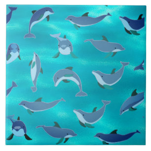 Dophins Ceramic Tile