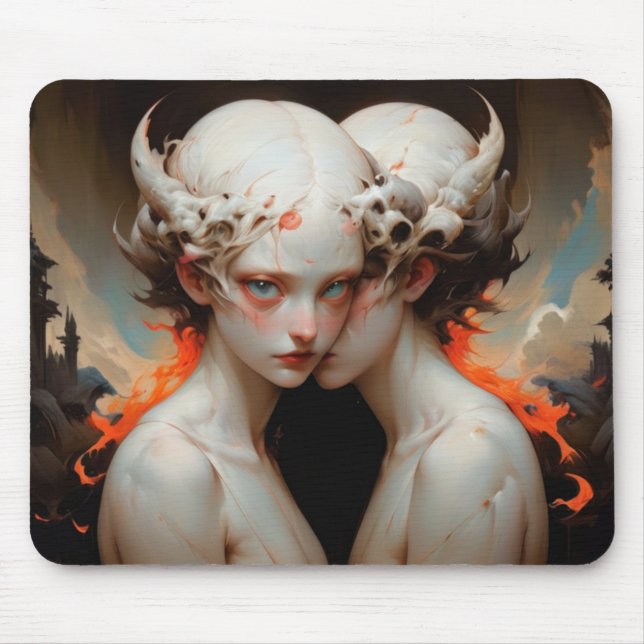 Doppelganger - Evil Twin Mouse Mat (Front)
