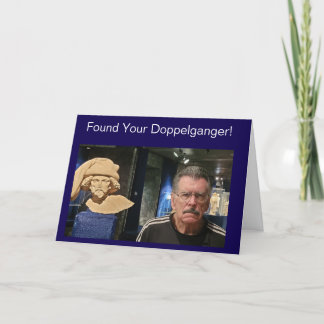 Doppelganger Thank You Card