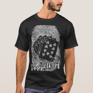 Doppelkopf Fingerprint D N A Card Game T-Shirt
