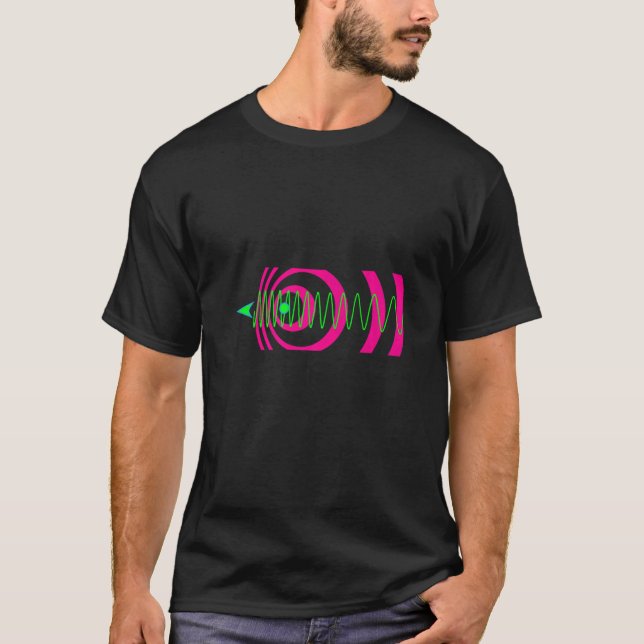 Doppler Effect Physics Science Equation Physicist  T-Shirt (Front)