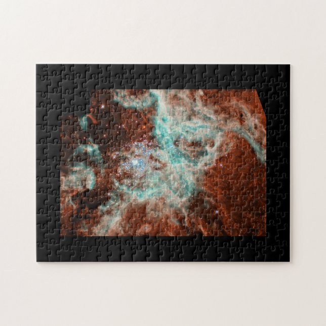 Doradus Nebula NASA Hubble Telescope image Jigsaw Puzzle (Horizontal)