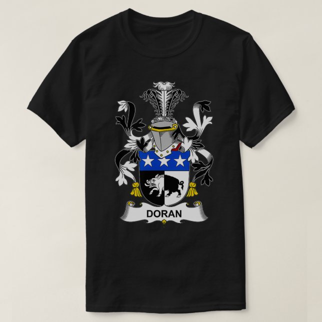 Doran Coat of Arms  Family Crest  T-Shirt (Design Front)