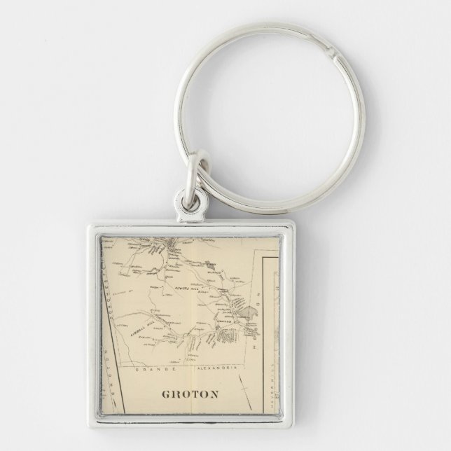 Dorchester, Groton, Benton Key Ring (Front)