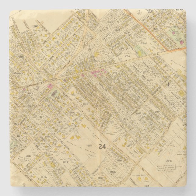 Dorchester, Massachusetts 2 Stone Coaster (Front)