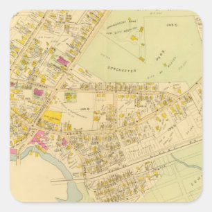 Dorchester, Massachusetts 3 Square Sticker