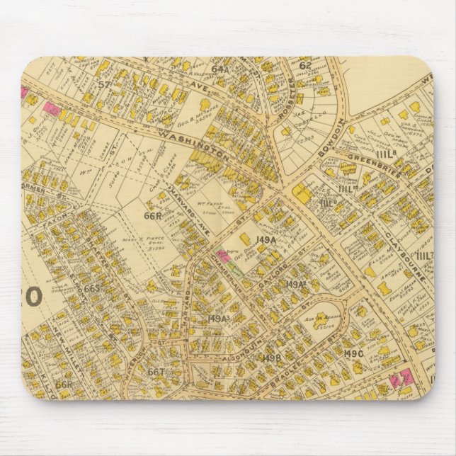 Dorchester, Massachusetts 4 Mouse Mat (Front)