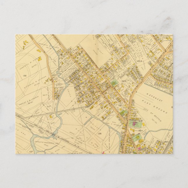 Dorchester, Massachusetts 5 Postcard (Front)