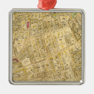 Dorchester, Massachusetts 6 Metal Tree Decoration