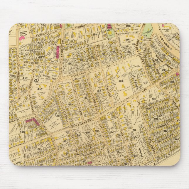 Dorchester, Massachusetts 6 Mouse Mat (Front)
