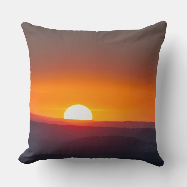 Dordogne Sunrise Cushion (Front)
