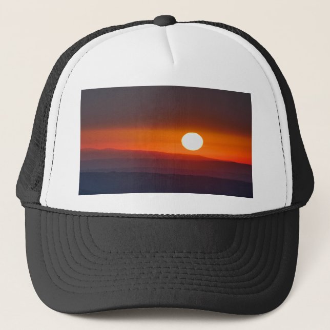 Dordogne Sunrise Trucker Hat (Front)