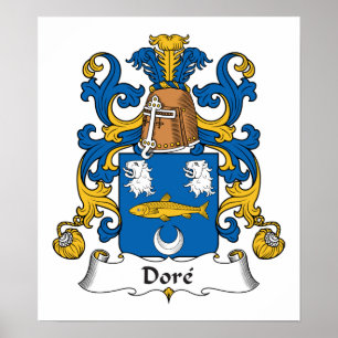 Dore Family Crest Poster