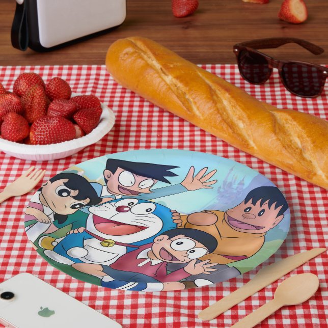 Doremon Paper Plate (Picnic)